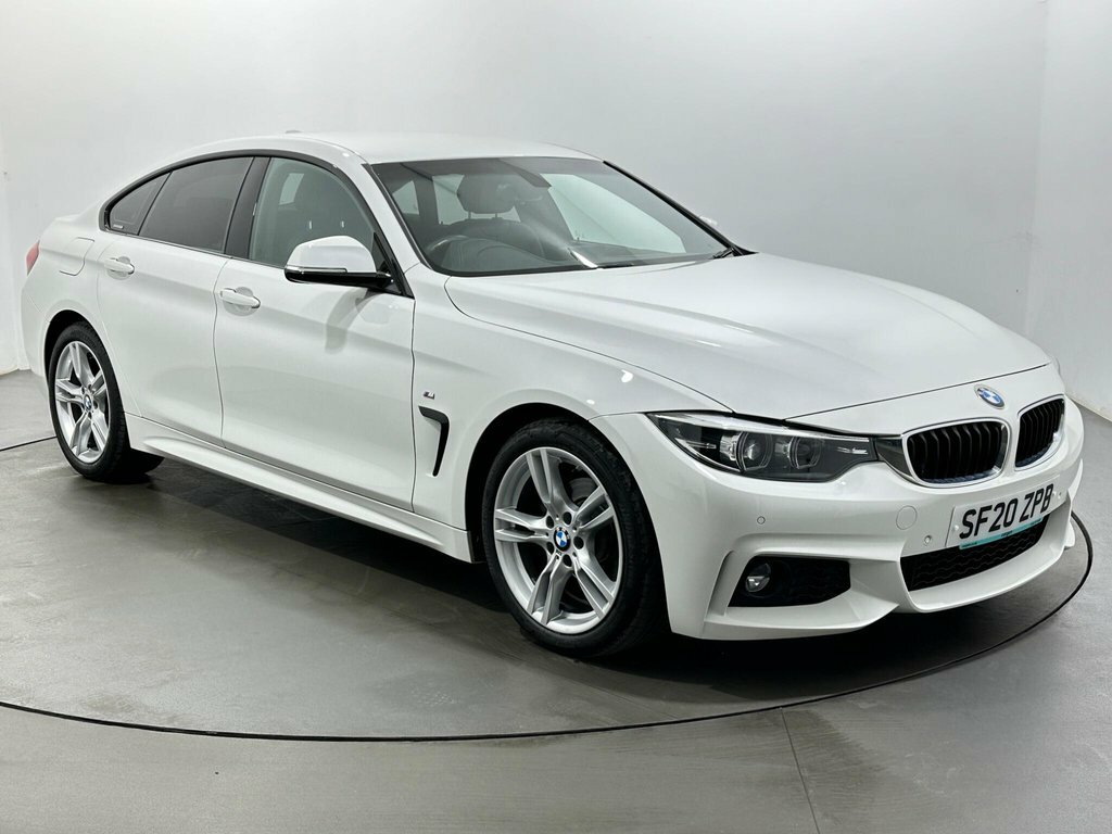 BMW 4 Series Gran Coupe 2L M Sport White