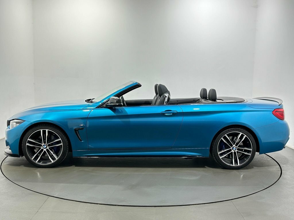 BMW 4 Series 2L M Sport YJ68DDP Blue #4