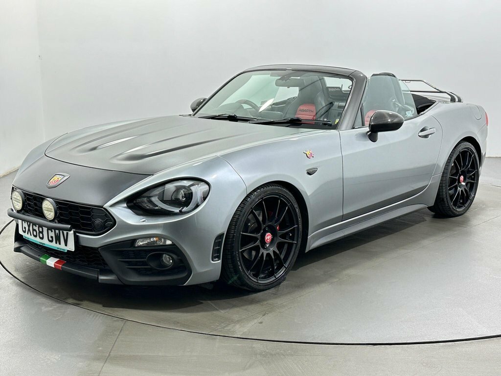 Abarth 124 Spider Convertible Grey #3