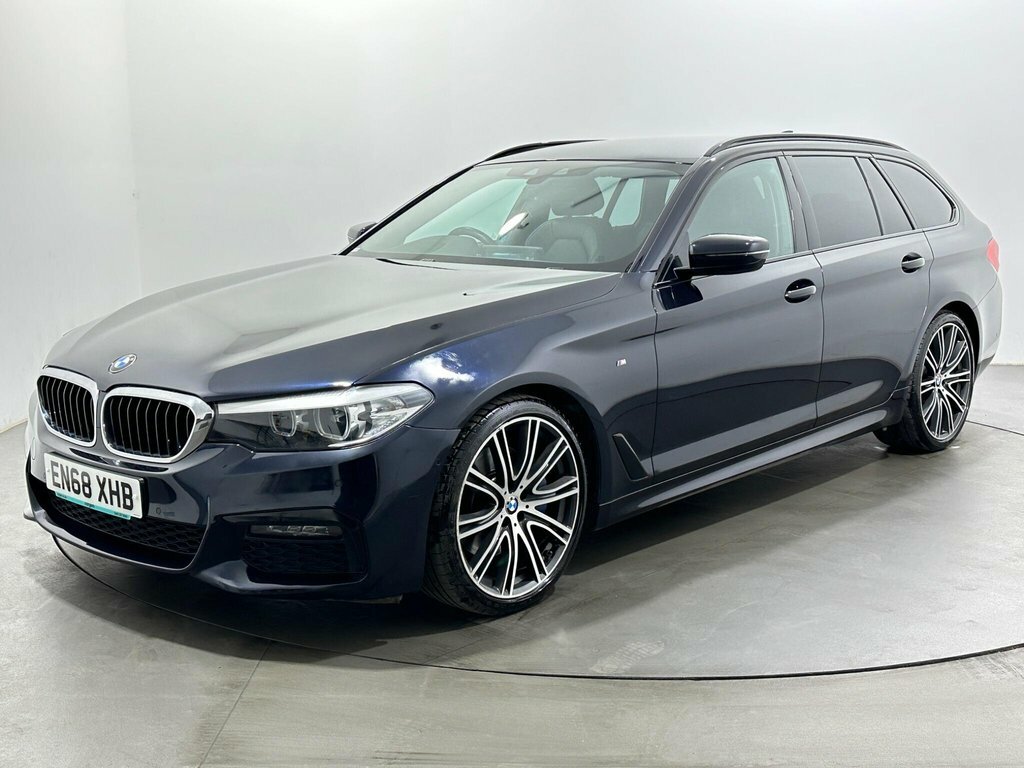 BMW 5 Series 3L M Sport EN68XHB Black #3