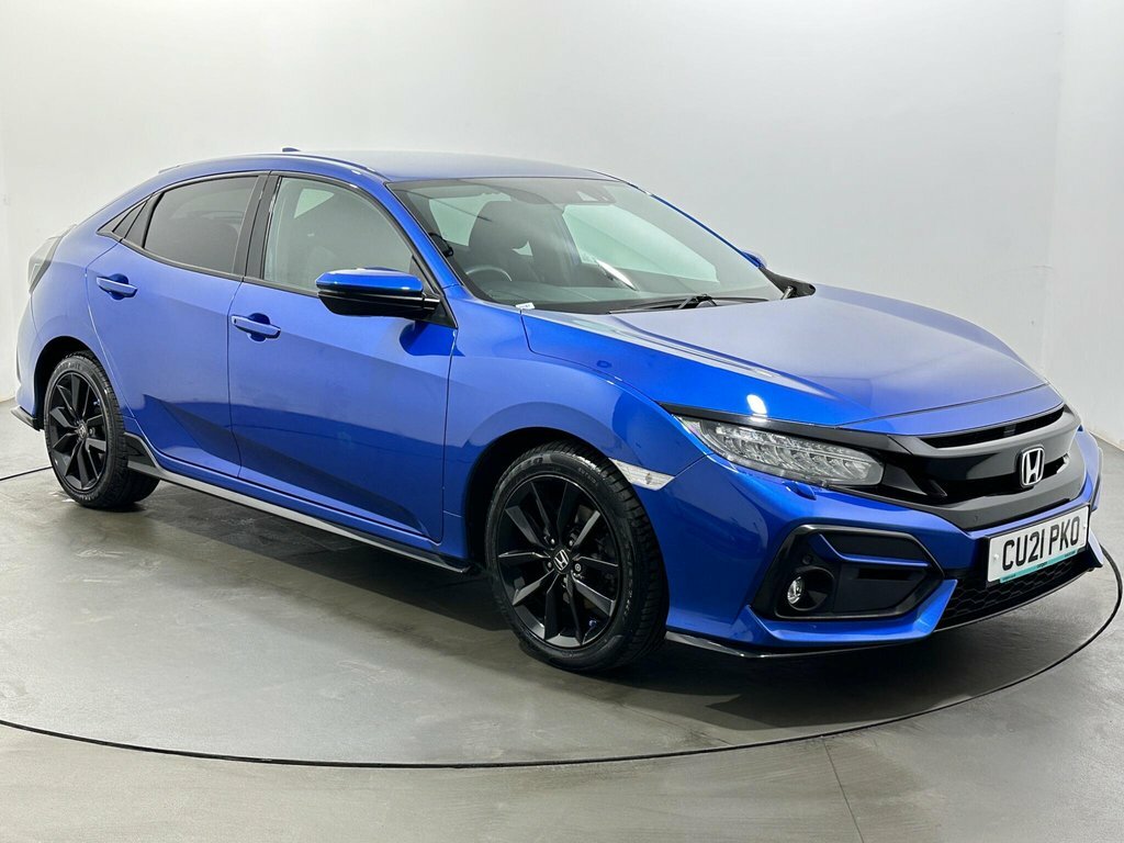 Honda Civic 1.5 Vtec Turbo Sport Hatchback Cvt Euro White #1