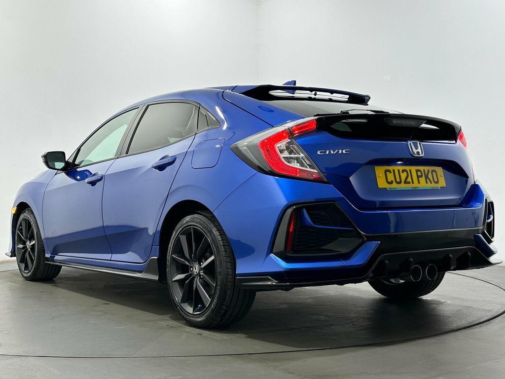 Honda Civic 1.5 Vtec Turbo Sport Hatchback Cvt Euro White #43