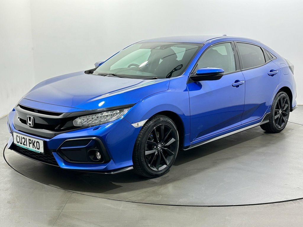 Honda Civic 1.5 Vtec Turbo Sport Hatchback Cvt Euro White #3