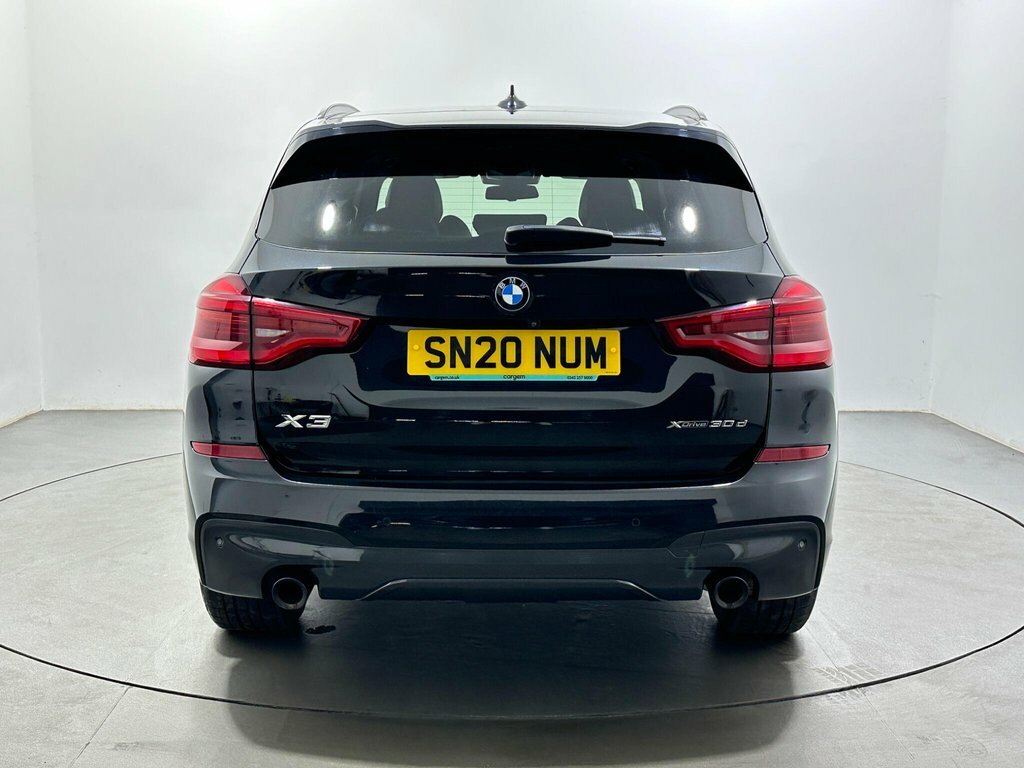 BMW X3 3L M Sport SN20NUM Black #6
