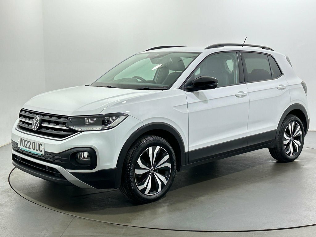 Volkswagen T-Cross 1L Black Edition VO22OUC White #3