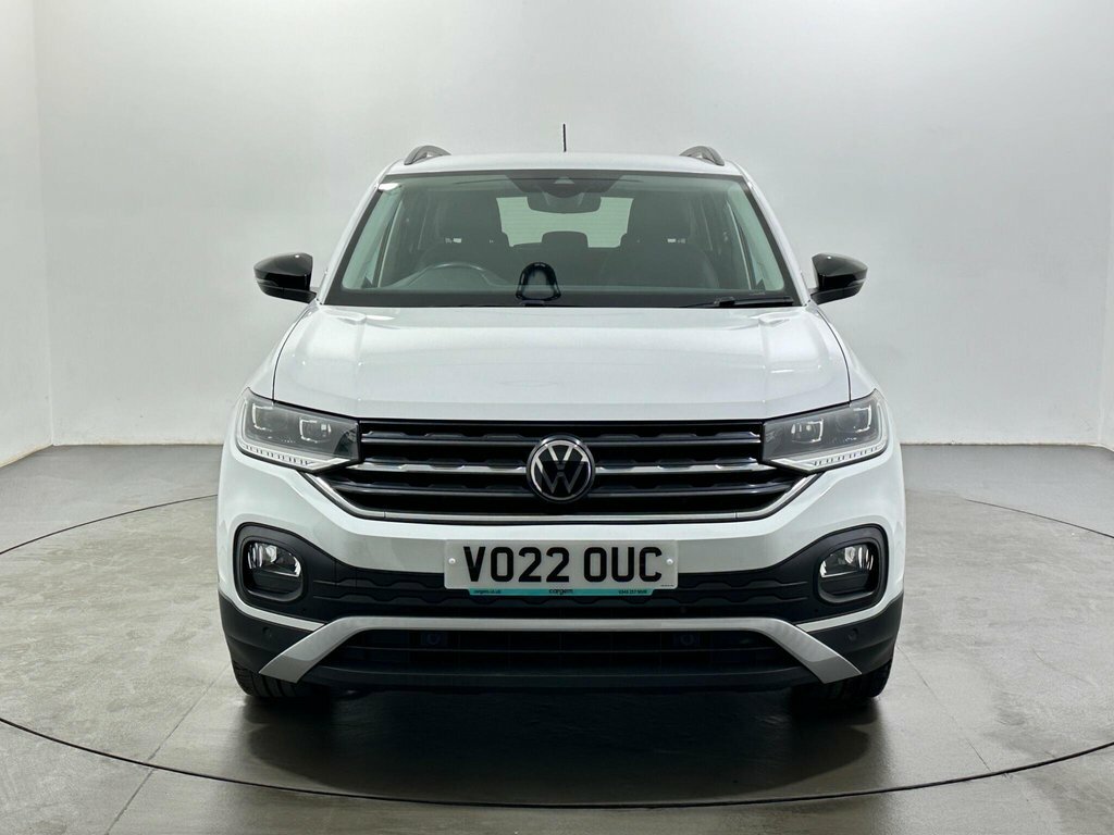 Volkswagen T-Cross 1L Black Edition VO22OUC White #2