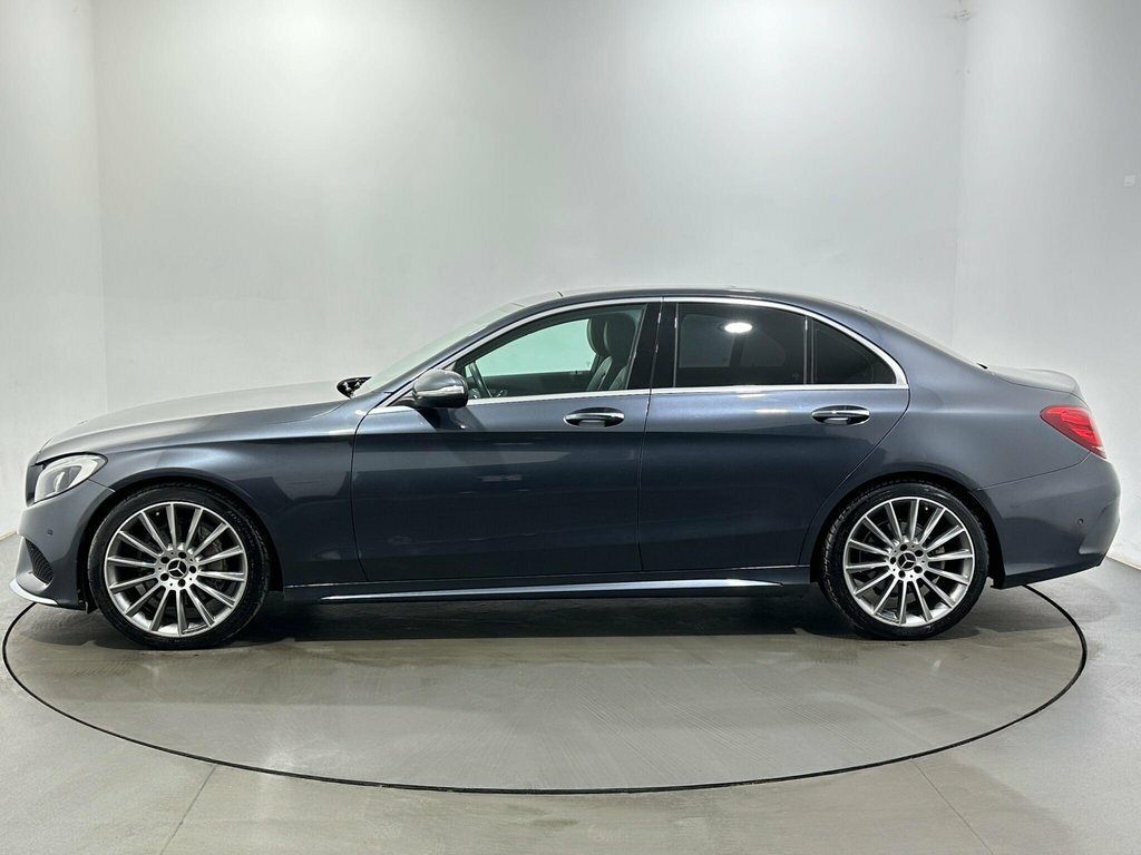 Mercedes-Benz C Class 2.1L Amg Line OY65VFB Grey #4