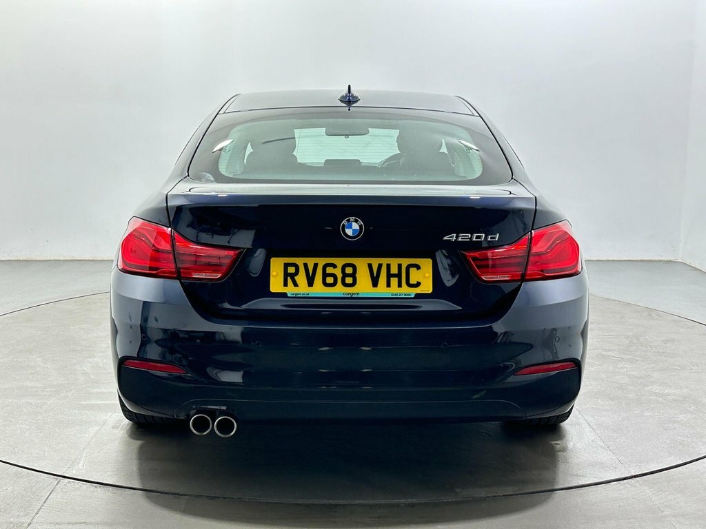 BMW 4 Series Gran Coupe 2L Se RV68VHC Blue #6
