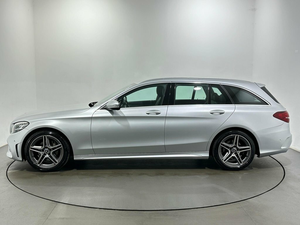 Mercedes-Benz C Class 1.5L Amg Line Silver #4