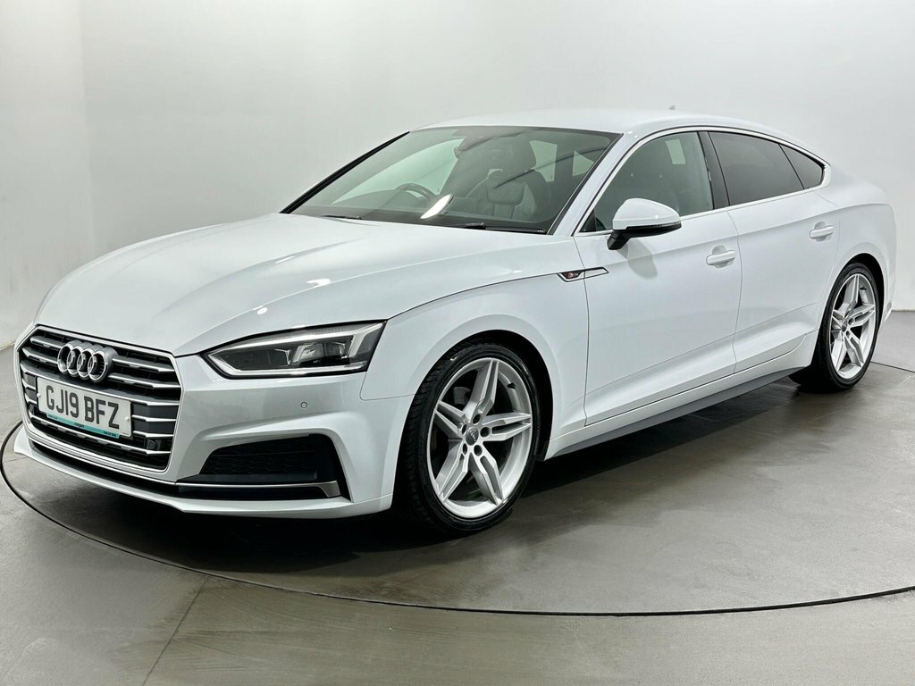 Audi A5 2L S Line GJ19BFZ White #3
