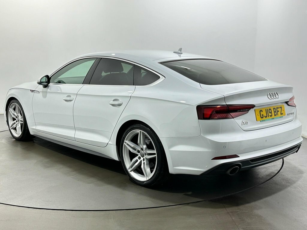 Audi A5 2L S Line GJ19BFZ White #5