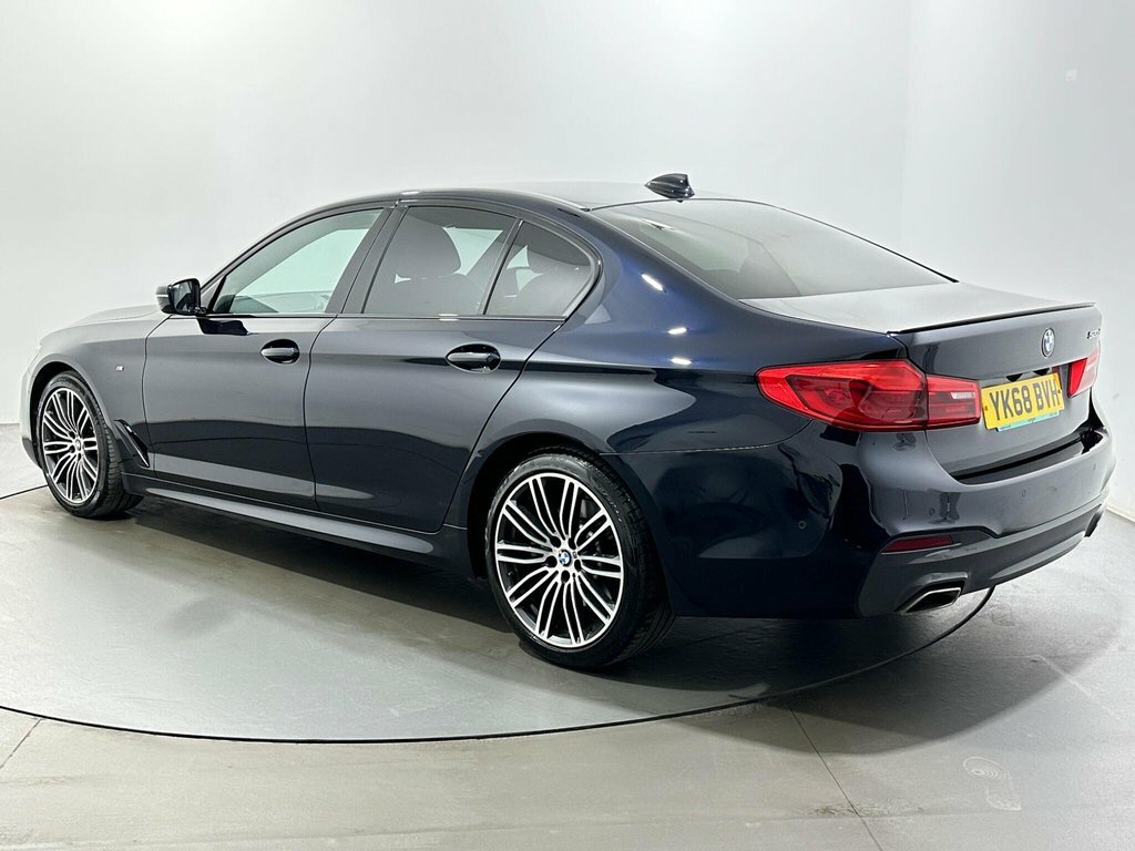 BMW 5 Series 2L M Sport YK68BVH Black #5