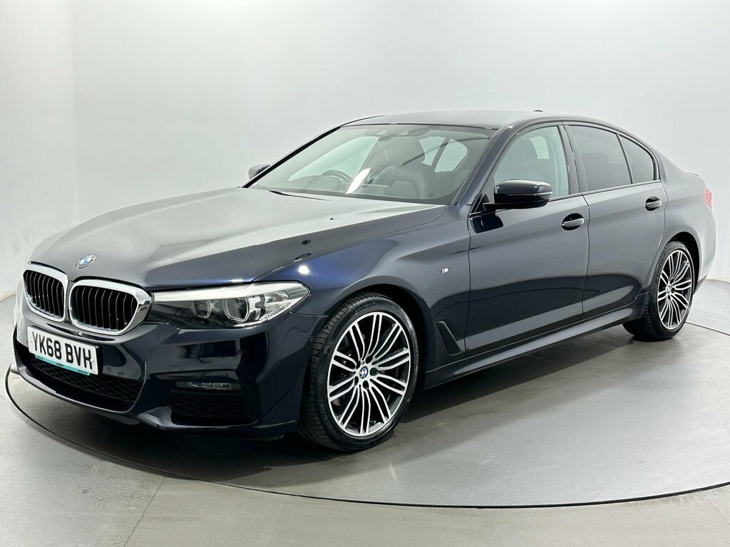 BMW 5 Series 2L M Sport YK68BVH Black #3