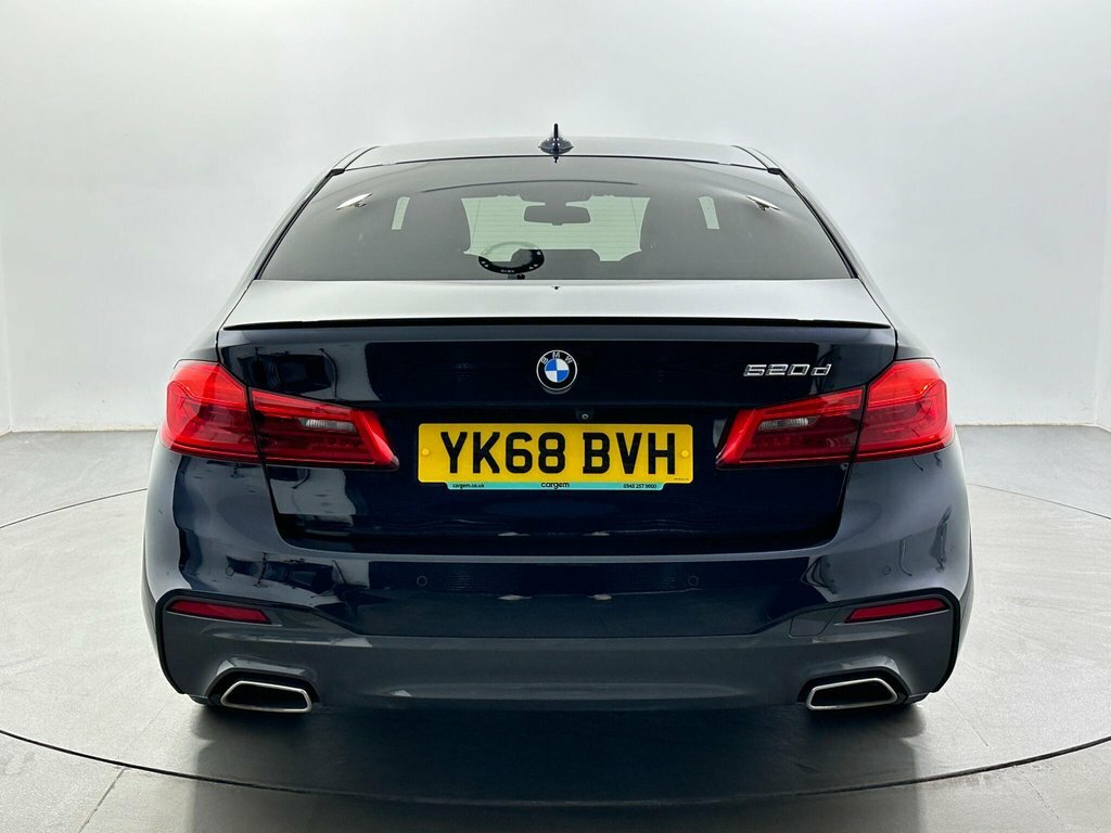 BMW 5 Series 2L M Sport YK68BVH Black #6