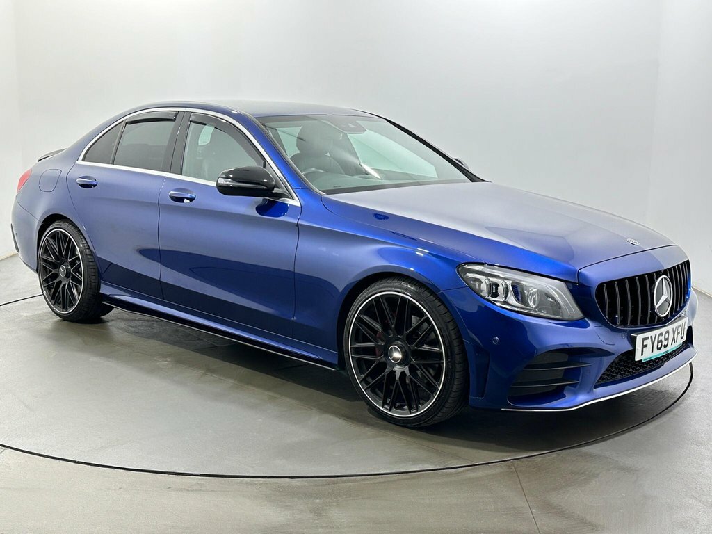 Mercedes-Benz C Class 2L Amg Line Blue