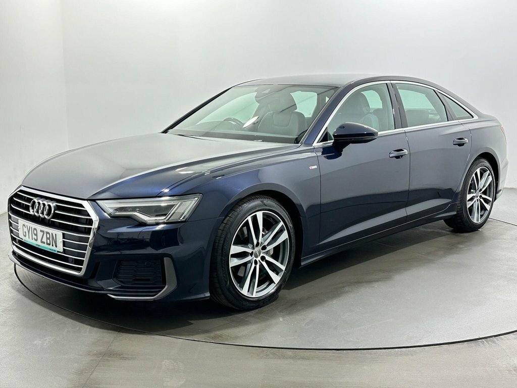 Audi A6 Saloon 2L S Line Blue #3