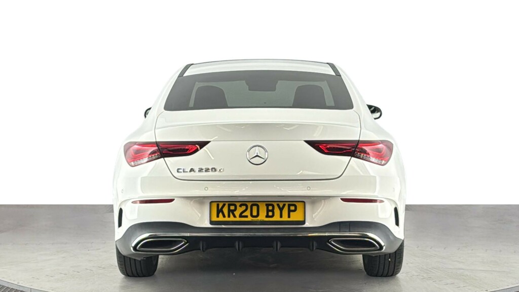 Mercedes-Benz CLA Class 2.0 Cla220d Amg Line Premium Plus 2 Coupe Di White #5