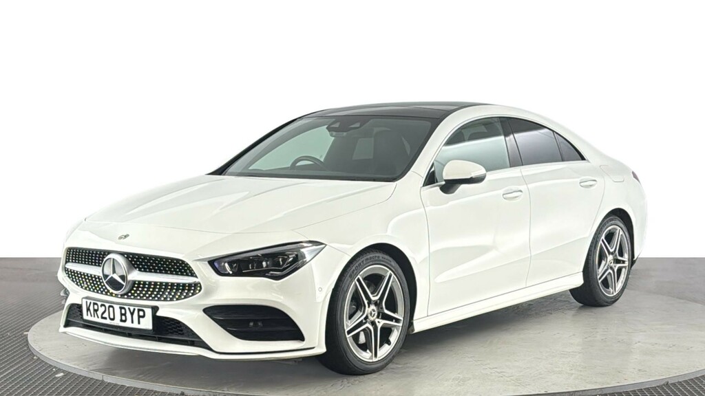 Mercedes-Benz CLA Class 2.0 Cla220d Amg Line Premium Plus 2 Coupe Di White