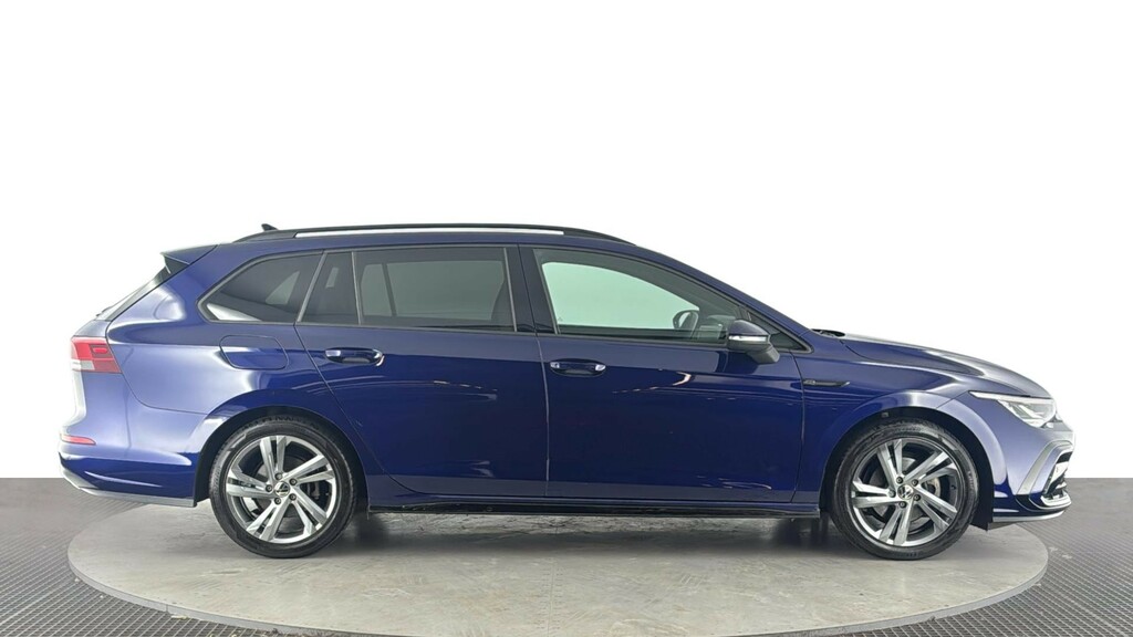 Volkswagen Golf 1.5 Etsi Mhev R-line Estate Hybrid Dsg VE71NYD Blue #3
