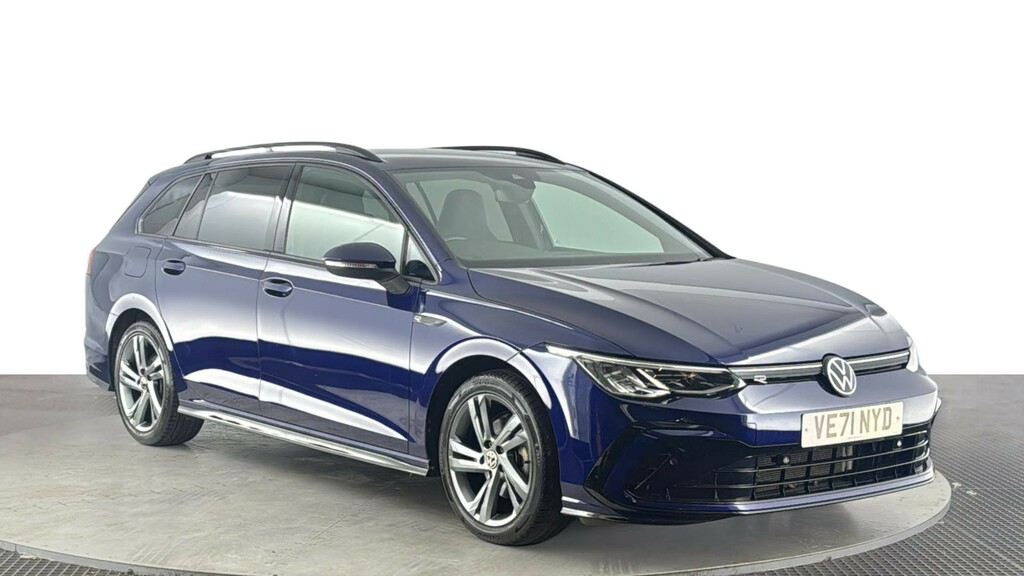 Volkswagen Golf 1.5 Etsi Mhev R-line Estate Hybrid Dsg VE71NYD Blue #2
