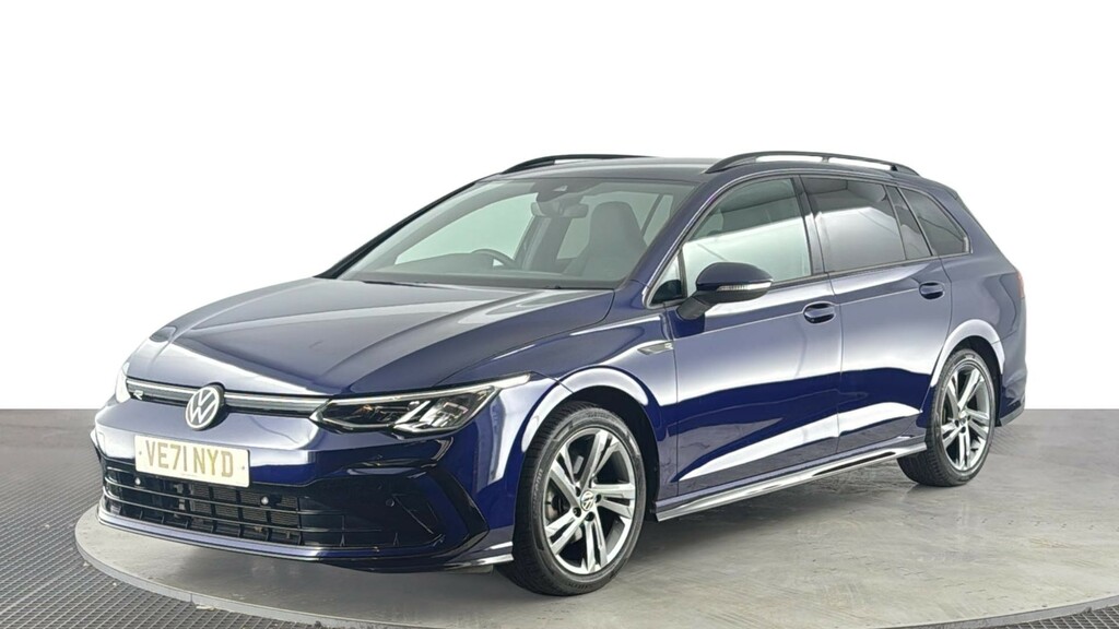 Volkswagen Golf 1.5 Etsi Mhev R-line Estate Hybrid Dsg VE71NYD Blue