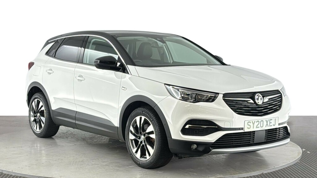 Vauxhall Grandland X 1.2 Turbo Sri Nav Suv Euro 6 S SY20XEJ White #2