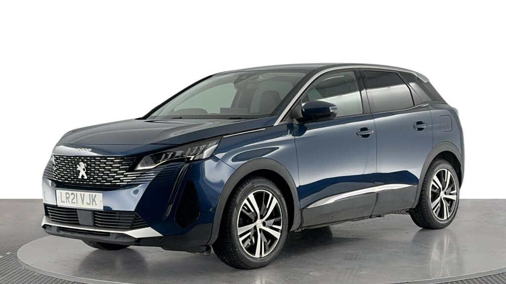 Peugeot 3008 1.6 13.2Kwh Allure Suv Plug-in Hybrid E Blue