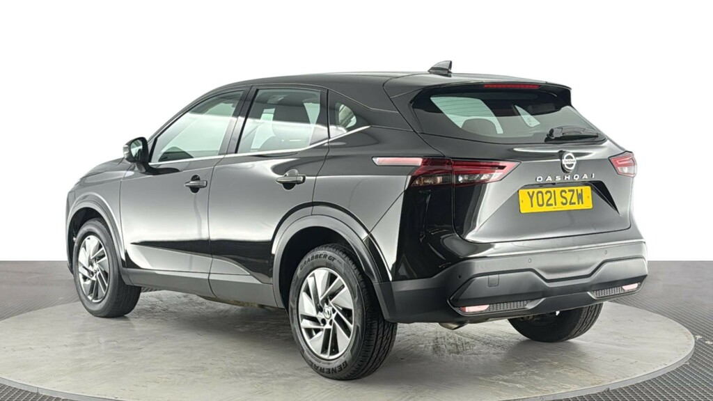 Nissan Qashqai 1.3 Dig-t Mhev Acenta Premium Suv Hybri YO21SZW Black #6