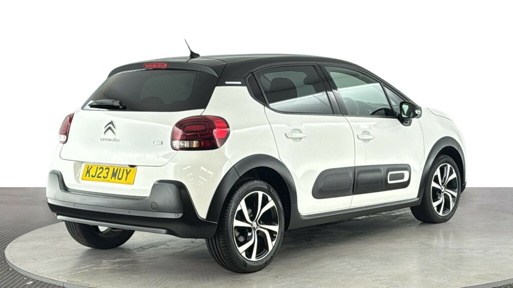 Citroen C3 1.2 Puretech Shine Plus Hatchback Manua KJ23MUY White #4