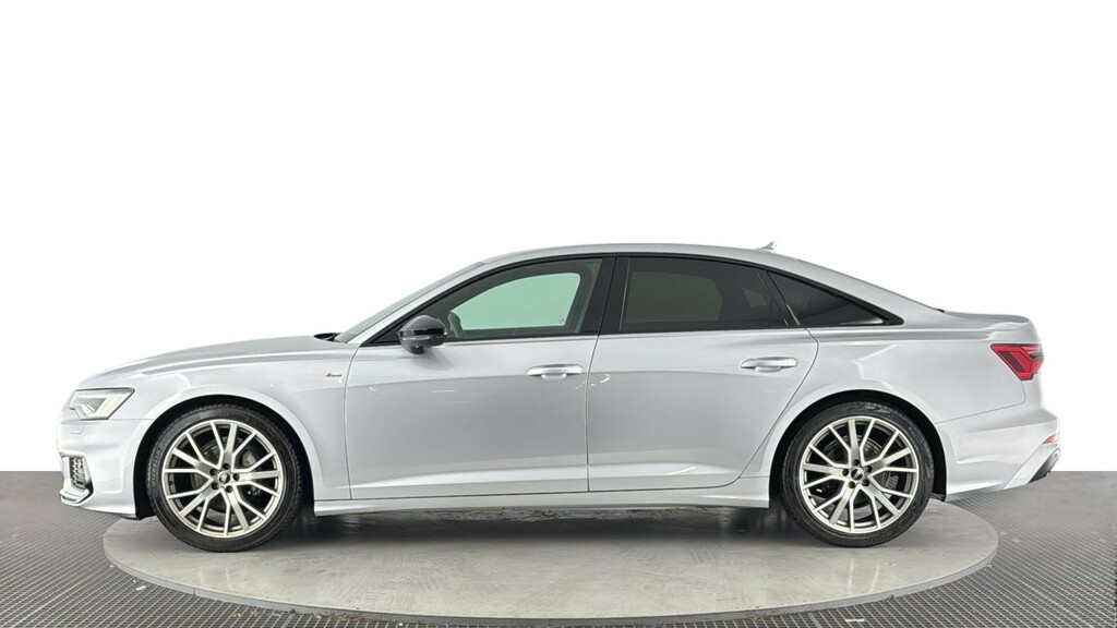 Audi A6 Saloon 2.0 Tfsi 40 Black Edition Saloon S Tron DE22NHF Silver #6