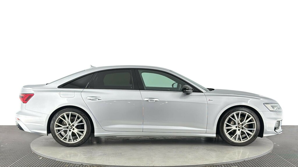 Audi A6 Saloon 2.0 Tfsi 40 Black Edition Saloon S Tron DE22NHF Silver #3