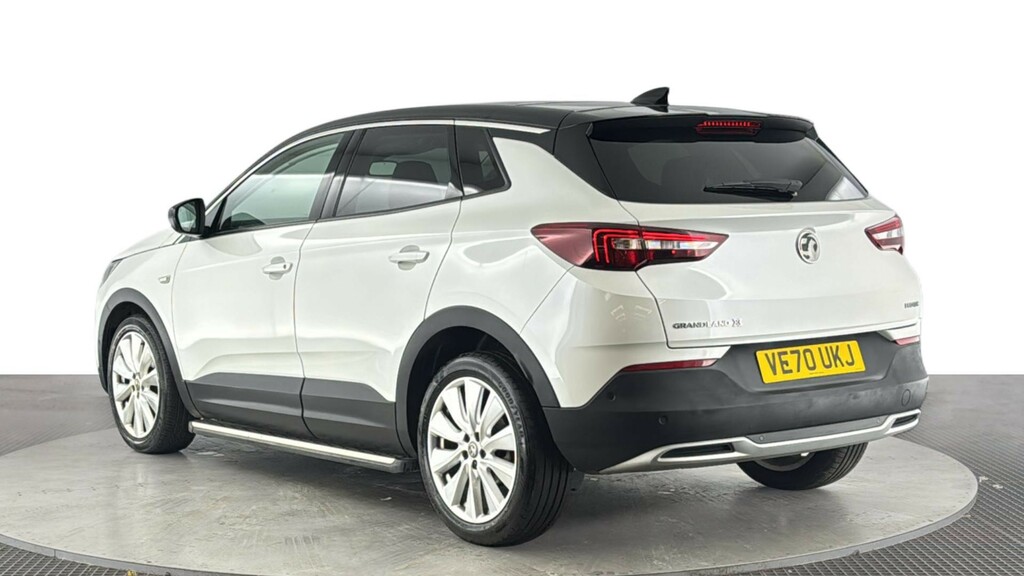 Vauxhall Grandland X 1.2 Turbo Elite Nav Premium Suv VE70UKJ White #6