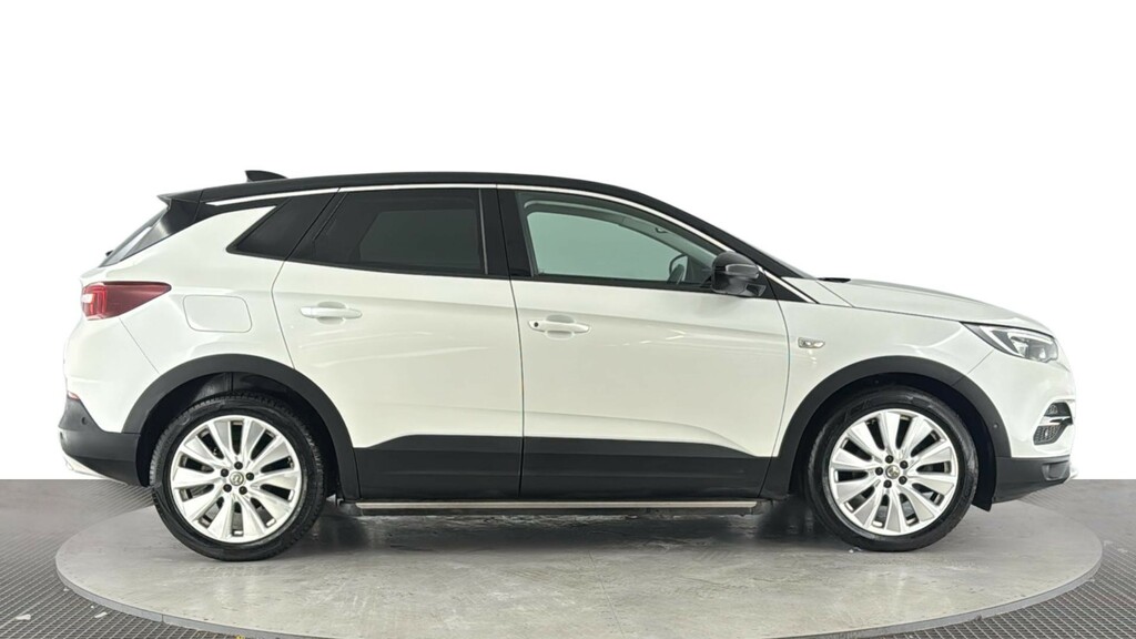 Vauxhall Grandland X 1.2 Turbo Elite Nav Premium Suv VE70UKJ White #3