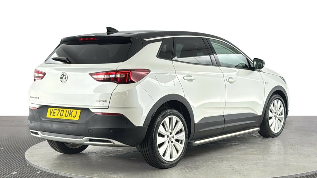 Vauxhall Grandland X 1.2 Turbo Elite Nav Premium Suv VE70UKJ White #4