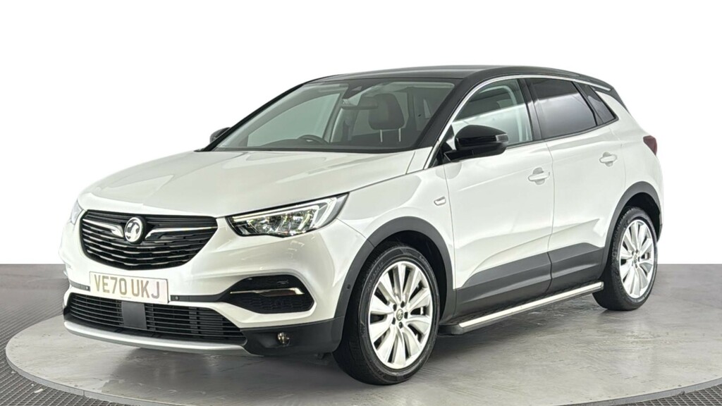 Vauxhall Grandland X 1.2 Turbo Elite Nav Premium Suv VE70UKJ White