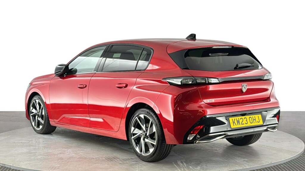 Peugeot 308 1.2 Puretech Allure Premium Hatchback E KW23OHJ Red #6