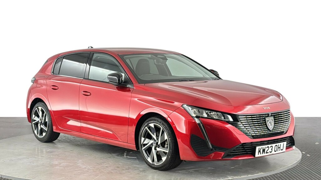 Peugeot 308 1.2 Puretech Allure Premium Hatchback E KW23OHJ Red #2
