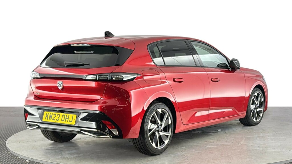 Peugeot 308 1.2 Puretech Allure Premium Hatchback E KW23OHJ Red #4