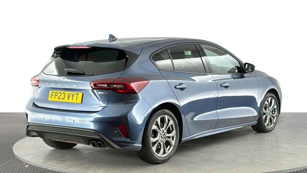 Ford Focus 1.0T Ecoboost Mhev St-line Edition Hatchback P FP23VYT Blue #4