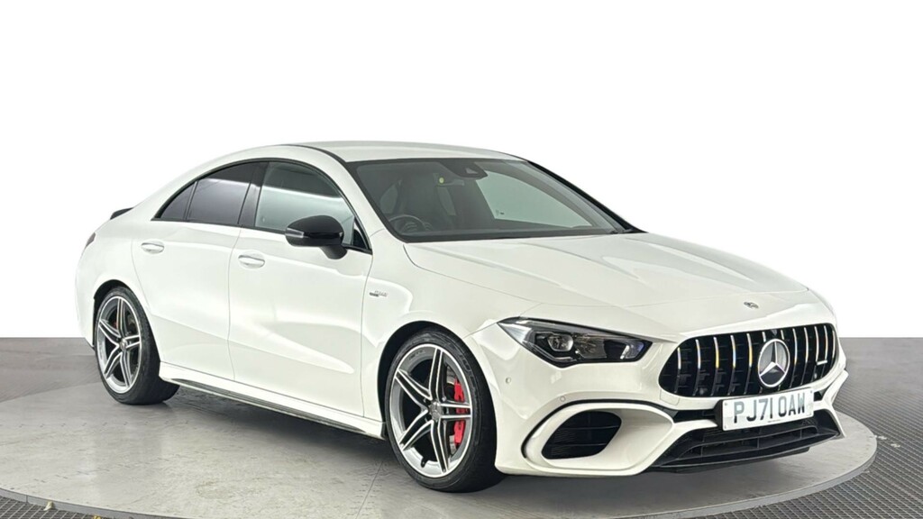Mercedes-Benz CLA Class 2.0 Cla45 Amg S Coupe 8G-dct 4Matic Eu White #2