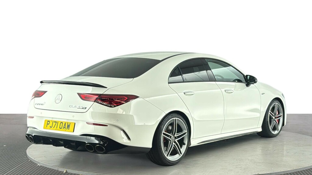 Mercedes-Benz CLA Class 2.0 Cla45 Amg S Coupe 8G-dct 4Matic Eu White #4