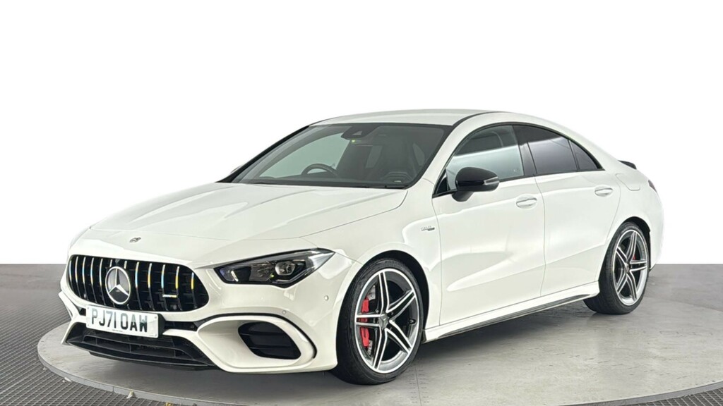Mercedes-Benz CLA Class 2.0 Cla45 Amg S Coupe 8G-dct 4Matic Eu White