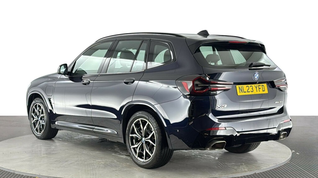 BMW X3 2.0 30E 12Kwh M Sport Suv Plug-in Hybri NL23YFD Black #6