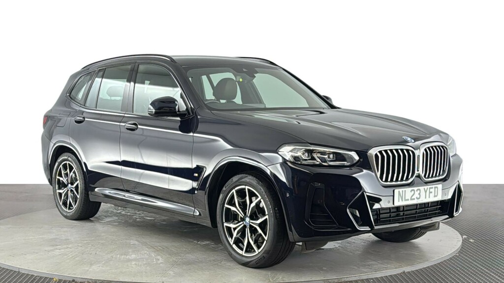 BMW X3 2.0 30E 12Kwh M Sport Suv Plug-in Hybri NL23YFD Black #2