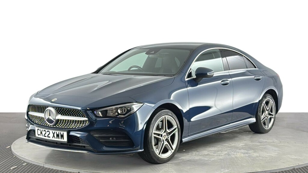 Mercedes-Benz CLA Class 1.3 Cla250e 15.6Kwh Amg Line Premium Coupe P Blue