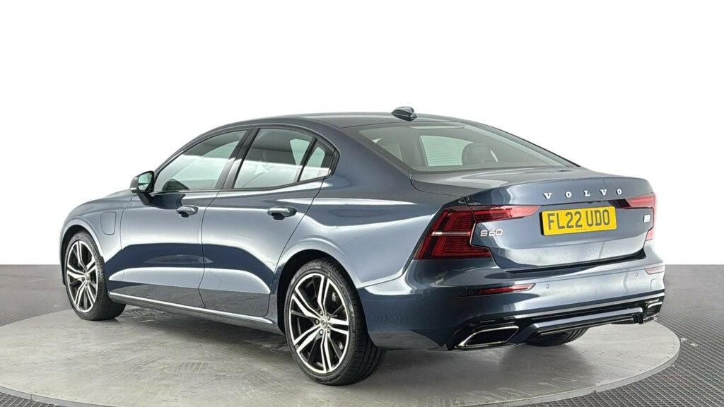 Volvo S60 2.0H T8 Recharge 11.6Kwh R-design Saloon Petro Blue #6