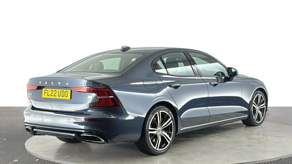 Volvo S60 2.0H T8 Recharge 11.6Kwh R-design Saloon Petro Blue #4