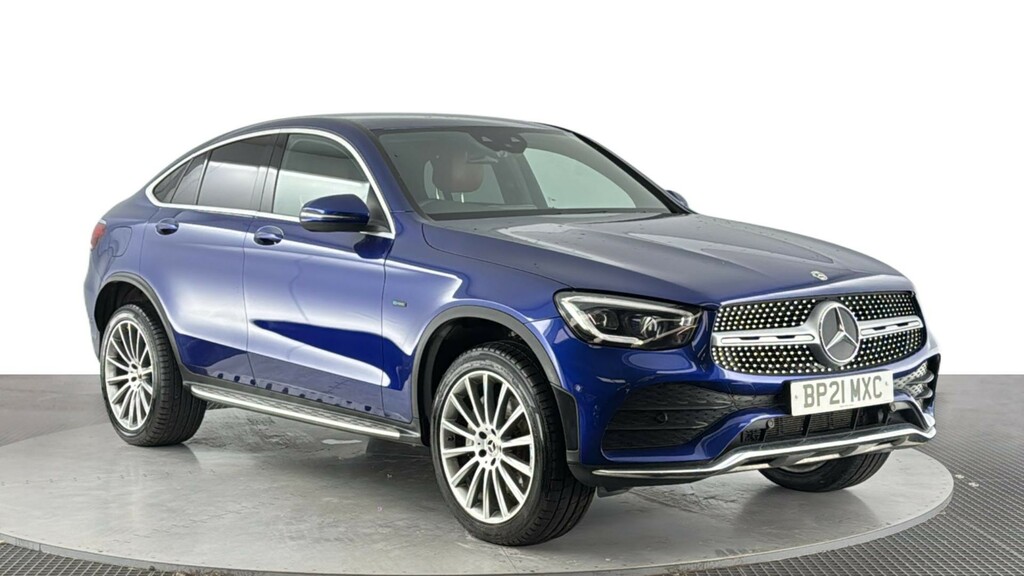 Mercedes-Benz GLC Class 2.0 Glc300de 13.5Kwh Amg Line Premium Coupe BP21MXC Blue #2