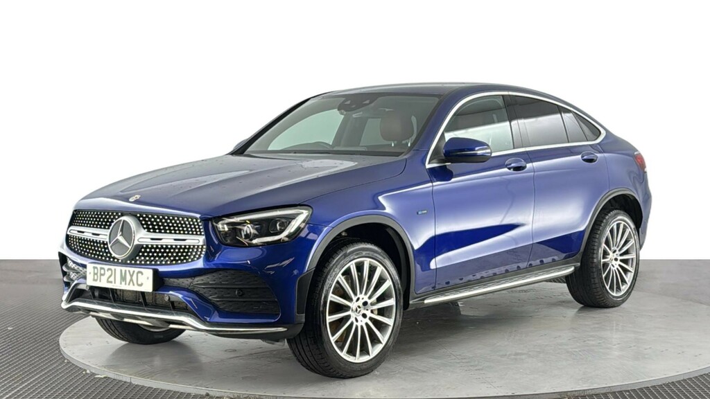 Mercedes-Benz GLC Class 2.0 Glc300de 13.5Kwh Amg Line Premium Coupe BP21MXC Blue