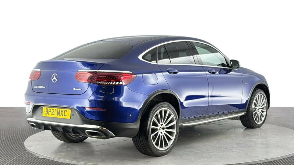 Mercedes-Benz GLC Class 2.0 Glc300de 13.5Kwh Amg Line Premium Coupe BP21MXC Blue #4